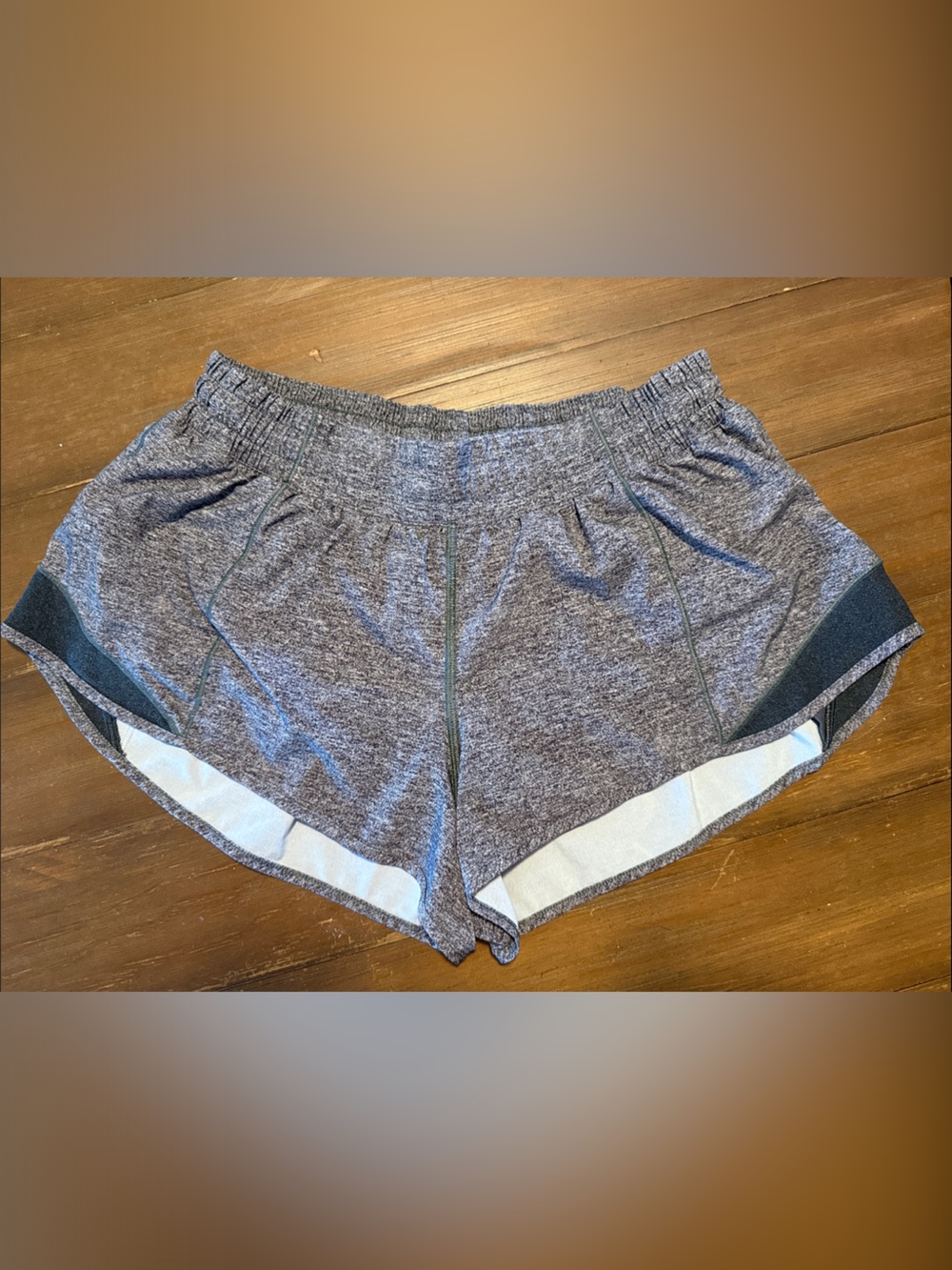 lululemon athletica Heather Gray Athletic Shorts size 10
